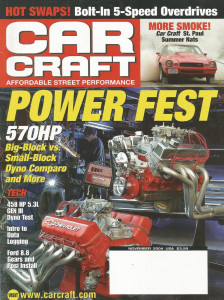 CAR CRAFT 2004 NOV - GALAXIE LIGHTWEIGHT, GTO, AMX